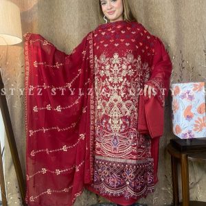 Stylz - Unstitched Three Piece Code# JAY 4222