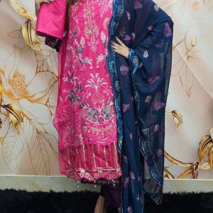 Stylz - Unstitched Three Piece Code# M B 1029