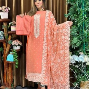 Stylz - Unstitched Three Piece Code# M B 9007
