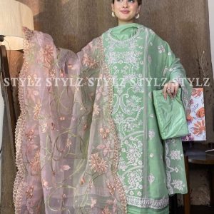Stylz - Unstitched Three Piece Code# RUB 406