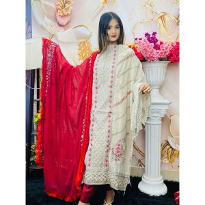Stylz - Unstitched Three Piece Code# SAN 944